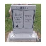 Square Top Book Headstone image 2 thumbnail