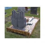 Hands and Book Headstone image 2 thumbnail