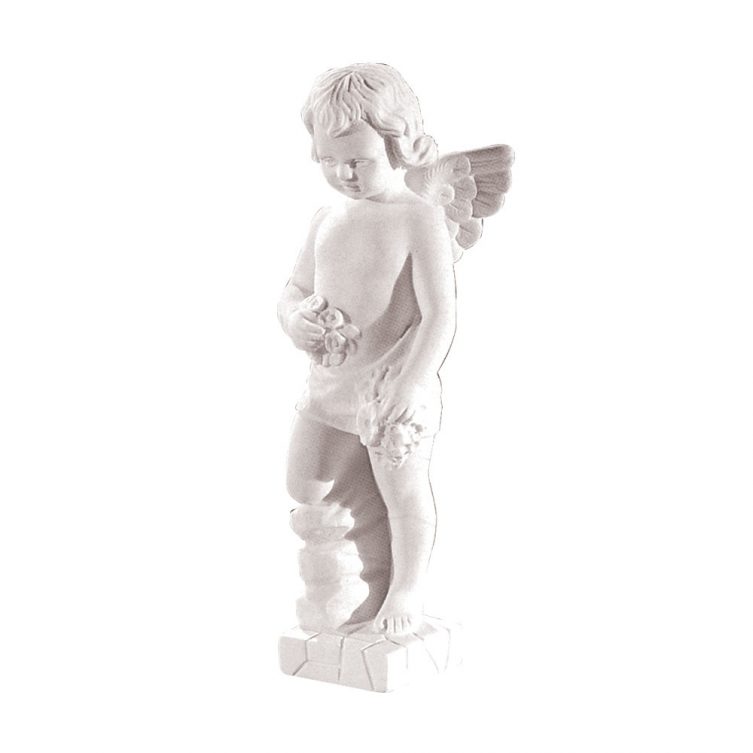 Marble Cherub Statue image 1