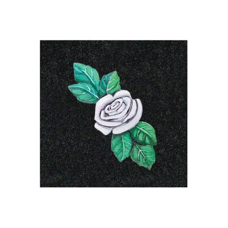 Hand-Painted Rose Design image 2