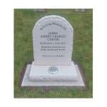 Round Top Headstone image 2 thumbnail