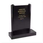 Elegant Double Scroll Headstone image 1 thumbnail